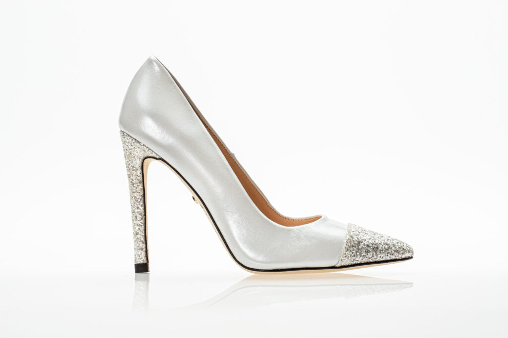 Bridal Shoes Stiletto Heels Pearl White New York City - Anabella by Rossy Sanchez