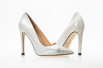 Bridal Shoes Stiletto Heels Pearl White New York City - Anabella by Rossy Sanchez